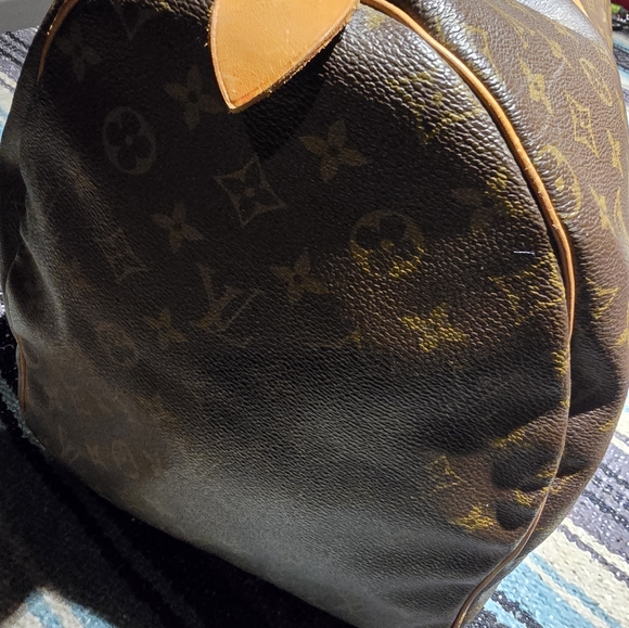 LOUIS VUITTON KEEPALL 50 TRAVEL HANDBAG PURSE MONOGRAM M41426 MB8909 15992 - Picture 14 of 15
